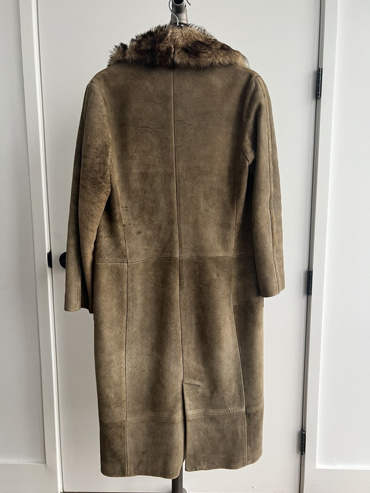 A.F. Vandevorst AW00 Fur-Collar Leather Coat Size US S / EU 44-46 / 1 - 9 Thumbnail