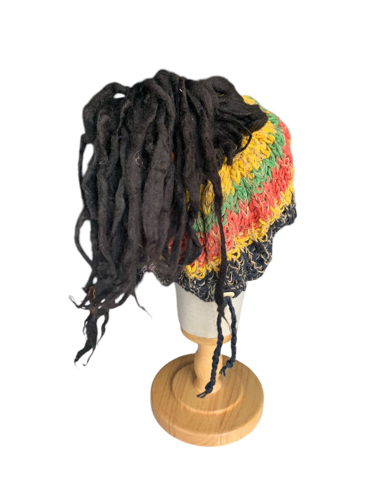 Kapital RARE HIPPIES STYLE 🌈 Amina Rasta Crochet knit Beanie Hats Size ONE SIZE - 11 Thumbnail