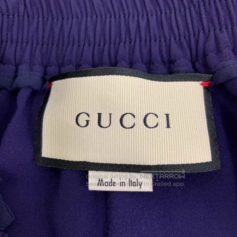 Gucci Gucci Dark blue casual sports pants and trousers Size 26" / US 2 / IT 38 - 6 Thumbnail