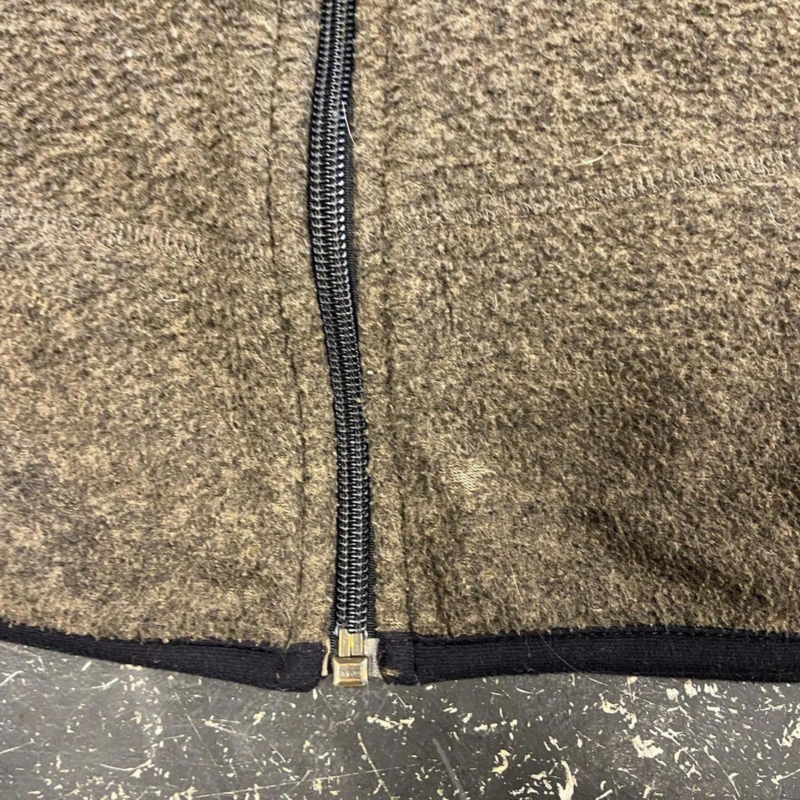 Vintage 90s Brown Zip Up Fleece Size US XL / EU 56 / 4 - 2 Thumbnail