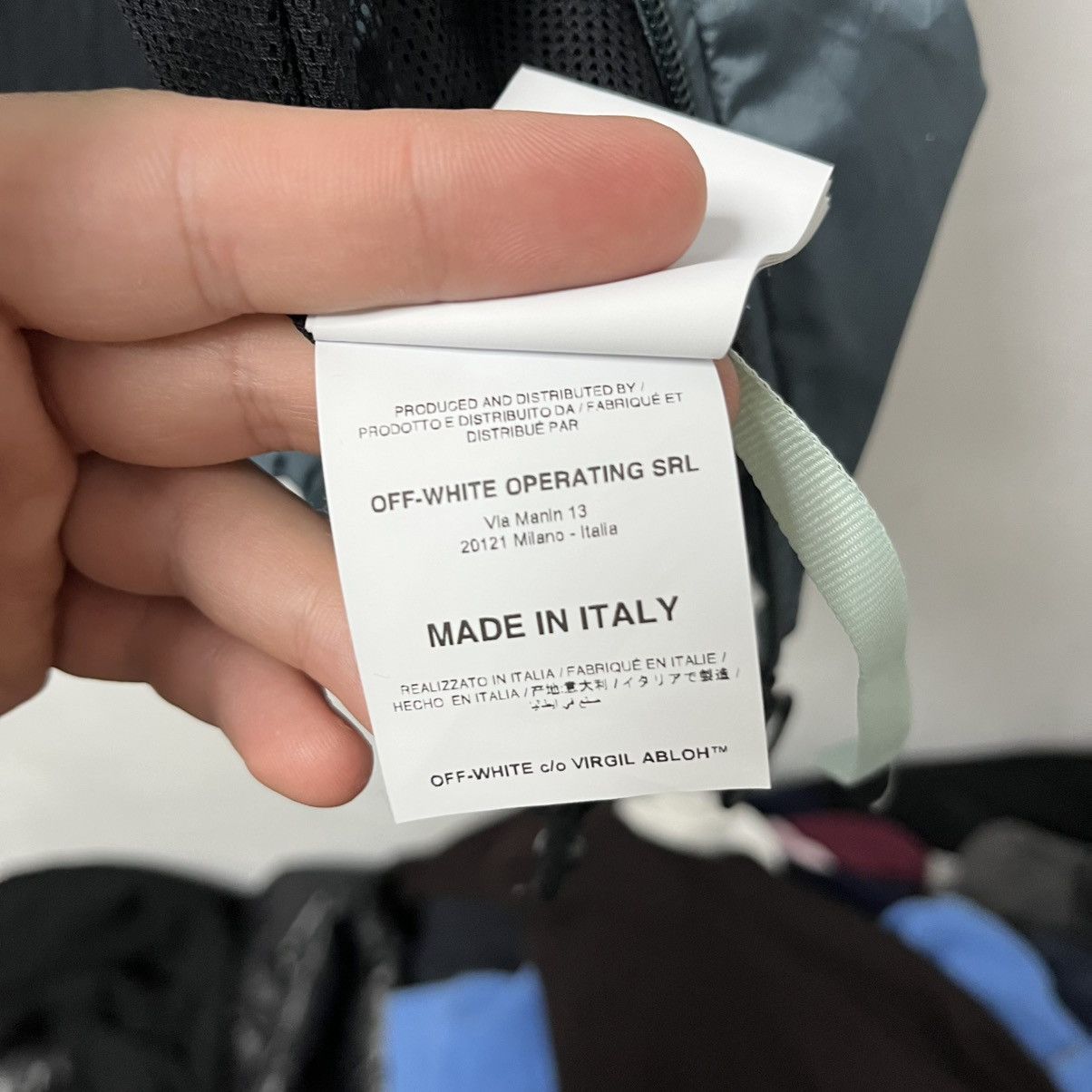 Off-White Off White Windbreaker Zip Up Nylon Size XS-S Size US XS / EU 42 / 0 - 17 Thumbnail