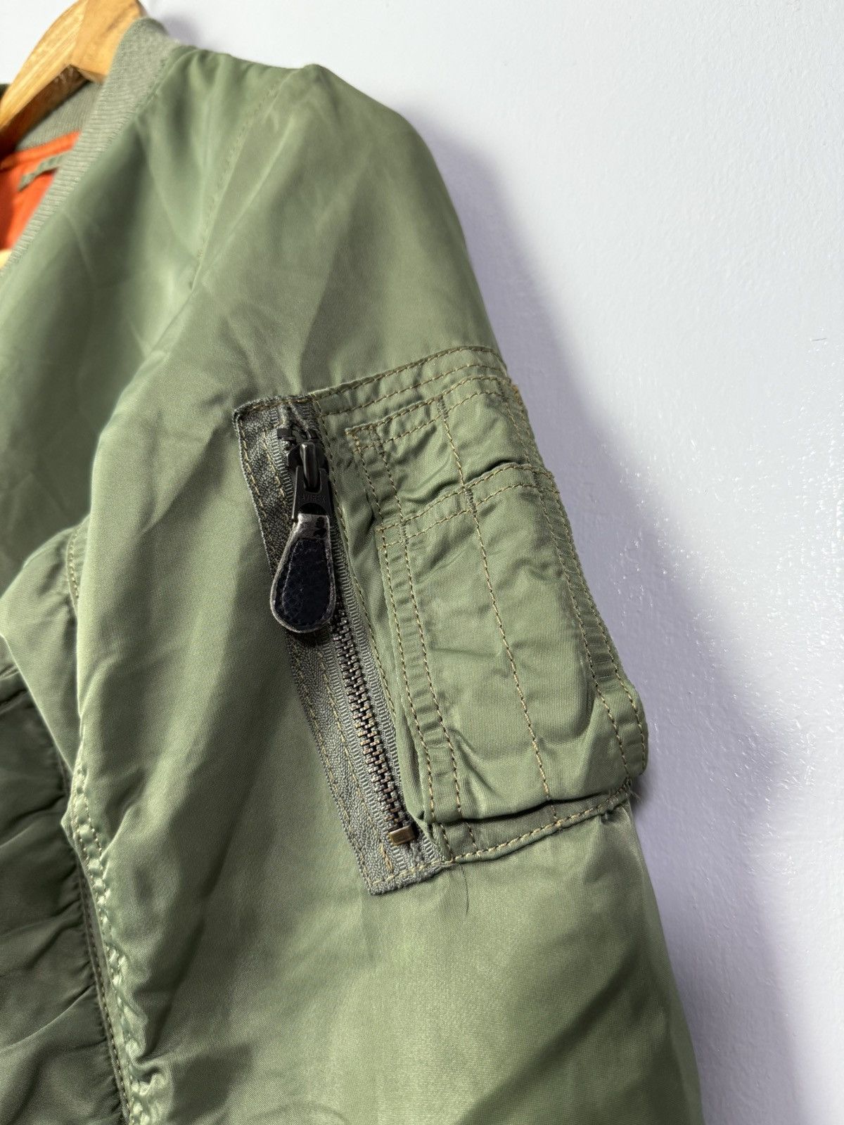 Avirex AVIREX USA REVERSIBLE BOMBER JACKET Size M / US 6-8 / IT 42-44 - 6 Thumbnail