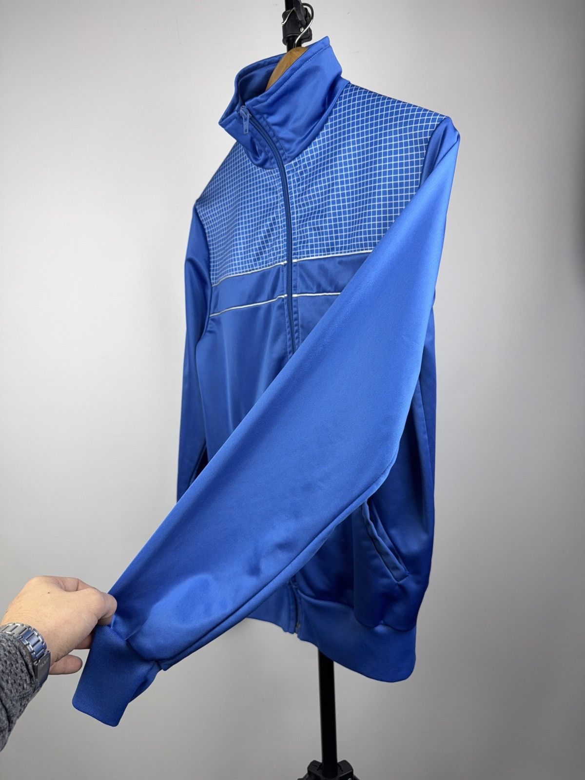 Nike Vintage Retro 80s Nike Sportswear Track Jacket UK Made S Size US S / EU 44-46 / 1 - 10 Thumbnail