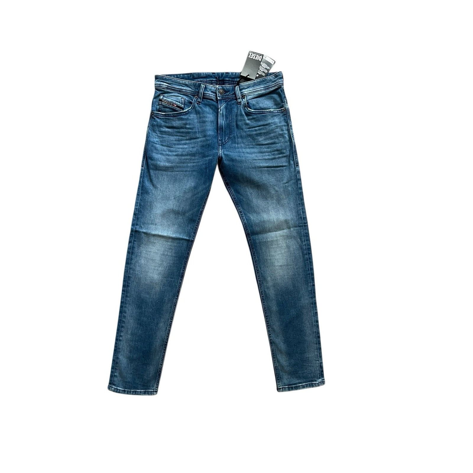 Diesel Diesel Mens Thommer Slim Fit Jeans RM066 Blue Size 34/32 Size US 34 / EU 50 - 1 Thumbnail