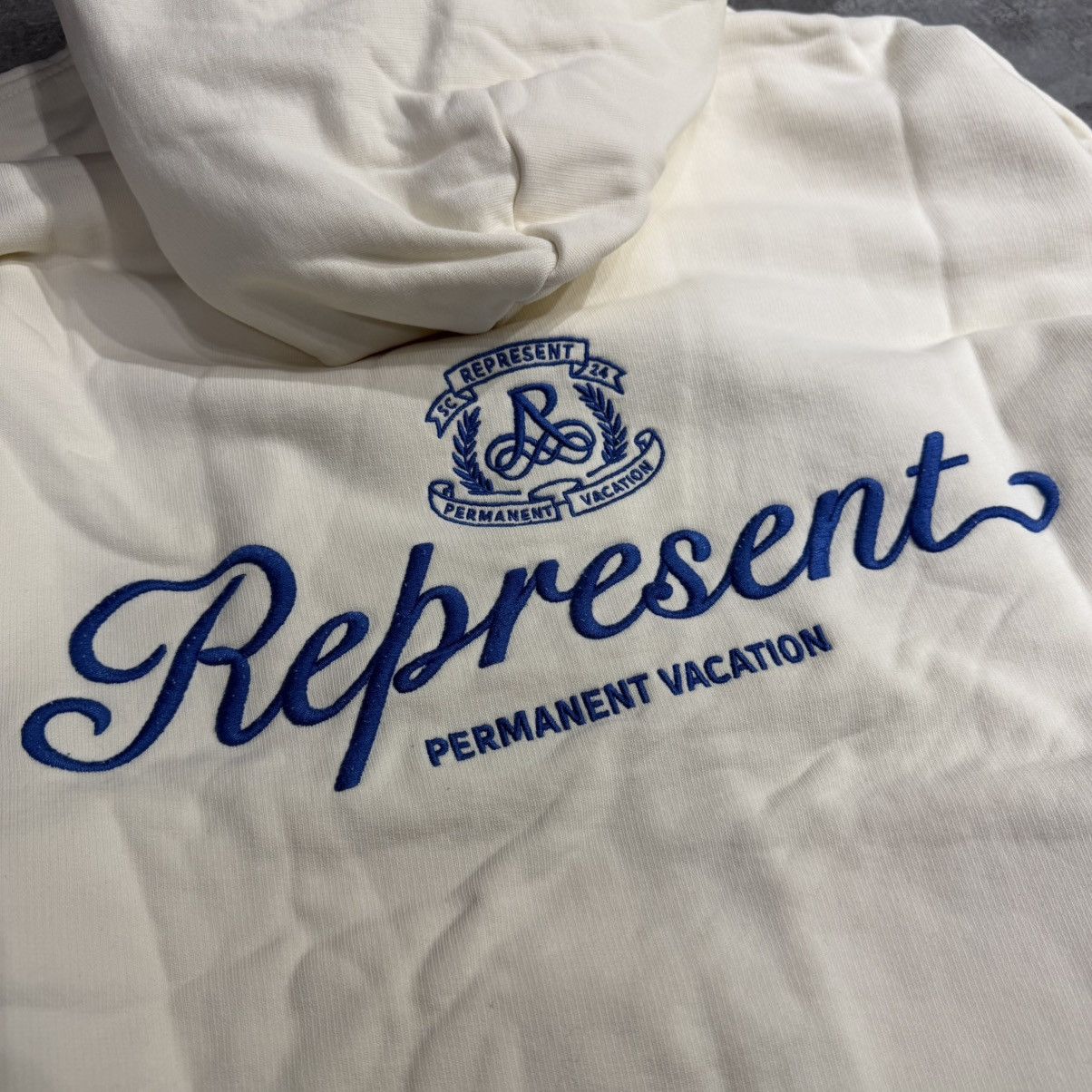 Represent Clo. Represent Permanent Vacation Zip Up Hoodie Size US L / EU 52-54 / 3 - 2 Thumbnail