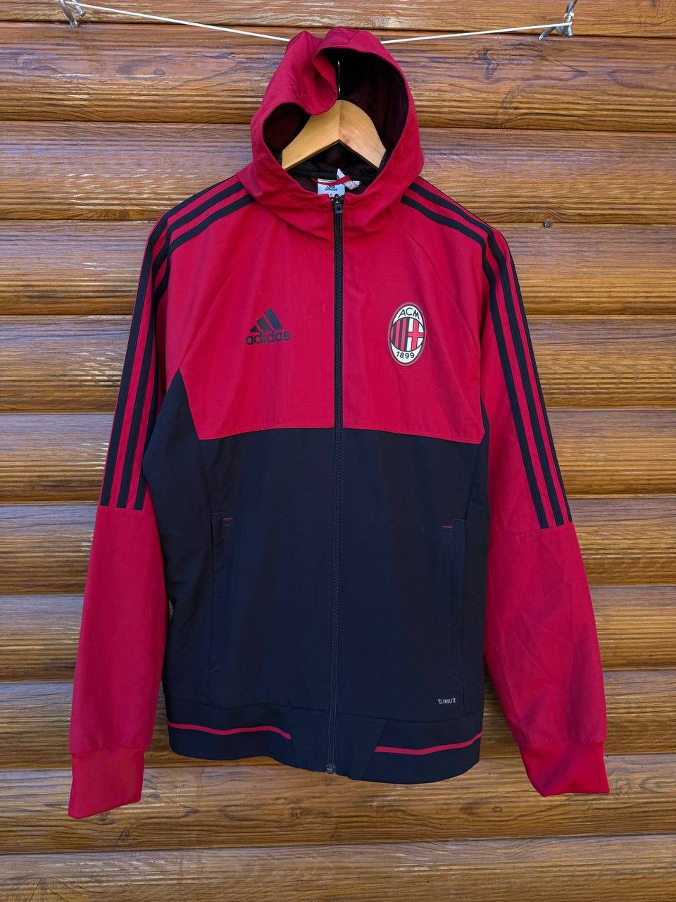 Adidas Vintage Adidas Milan Football Jacket Soccer Size S Size US S / EU 44-46 / 1 - 1 Thumbnail