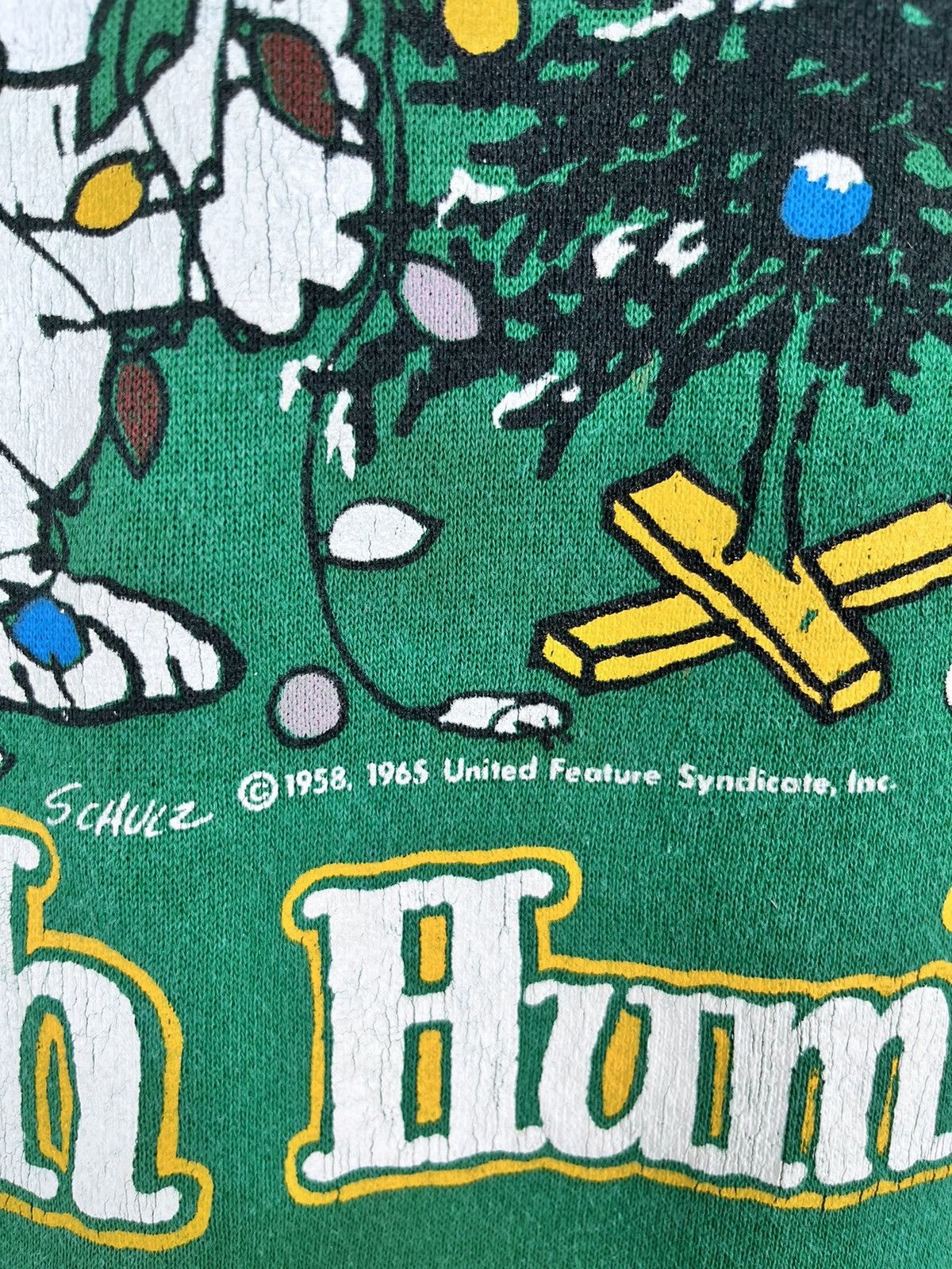Peanuts Vintage 90s Peanuts Bah Humbug Sweatshirt Size US L / EU 52-54 / 3 - 4 Thumbnail