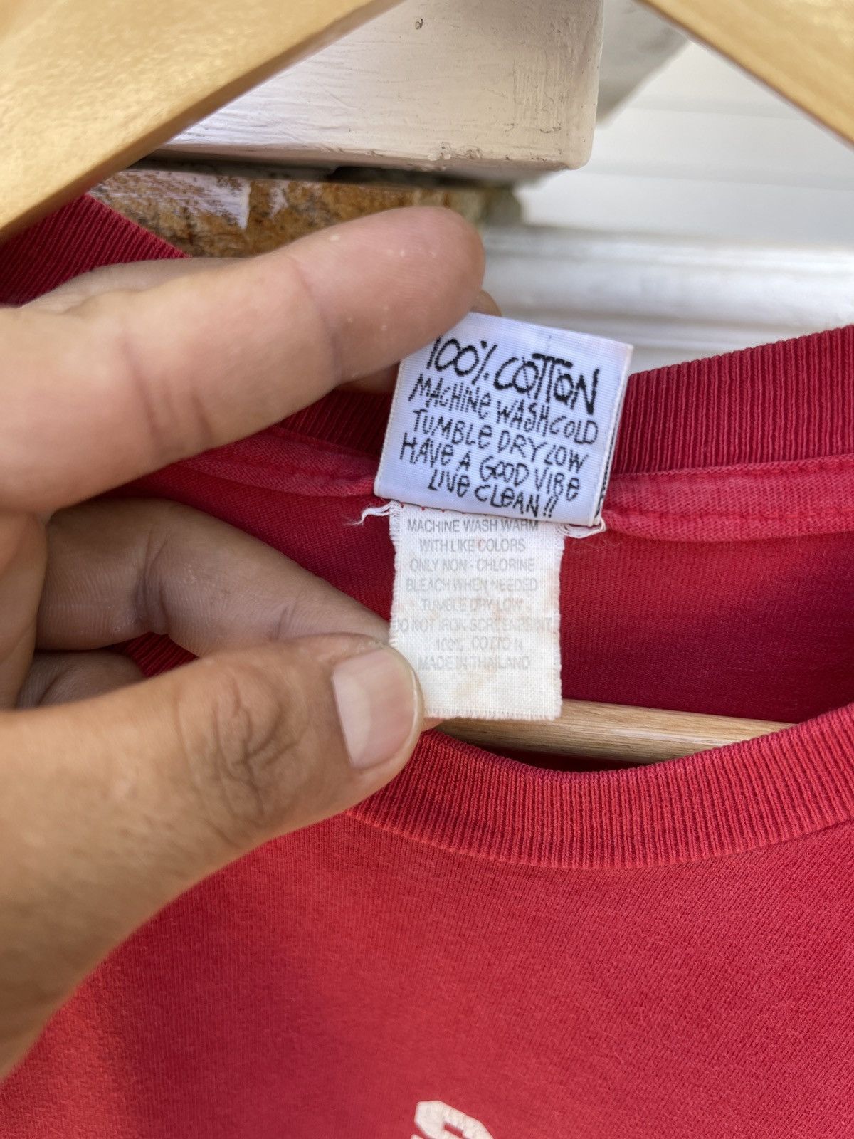 Stussy Rare🔥Vintage STUSSY United 4 Red T Shirt Size US XL / EU 56 / 4 - 7 Thumbnail