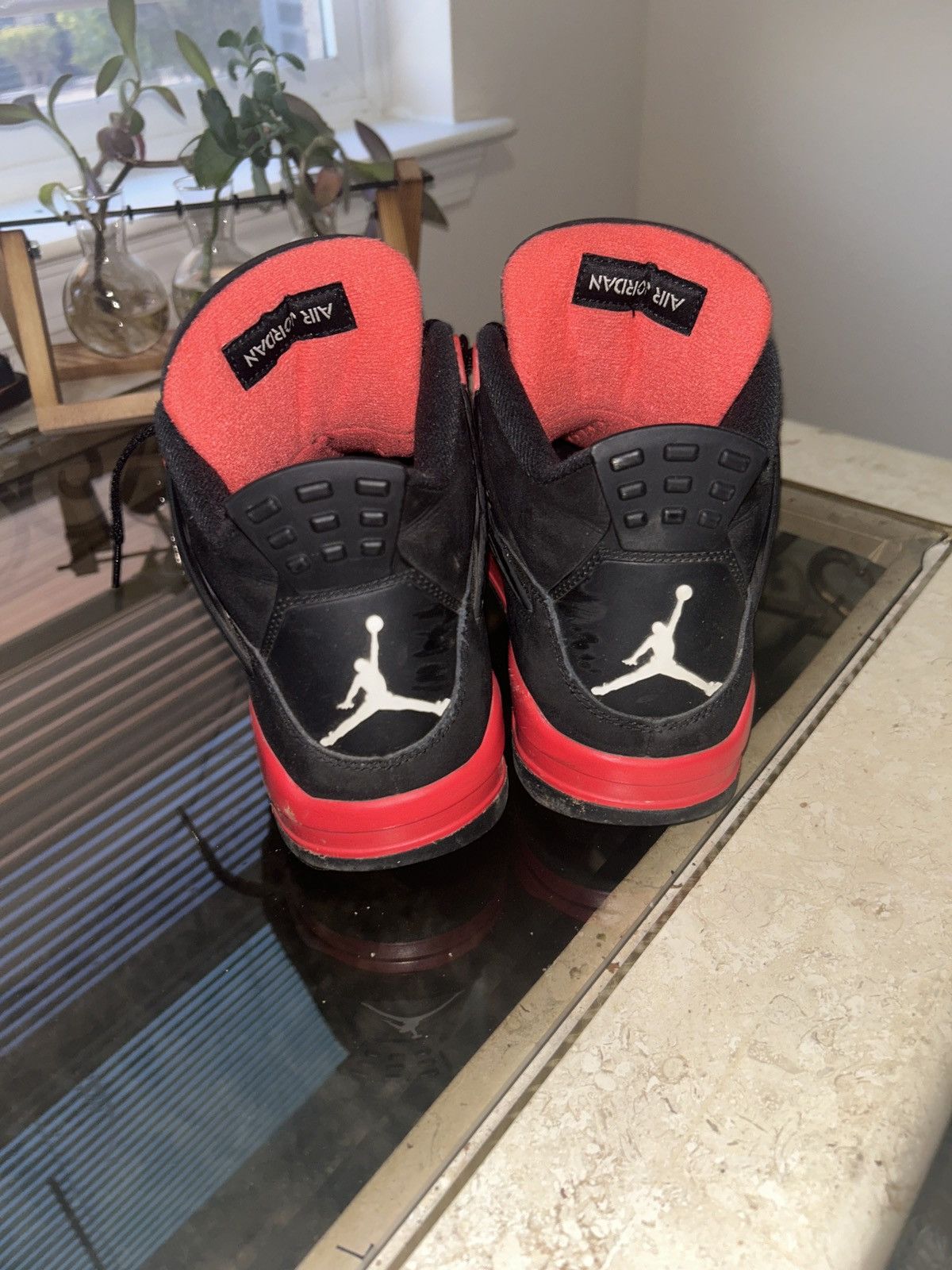 Jordan Brand Jordan 4 retro”Red Thunder” Size US 9 / EU 42 - 3 Thumbnail