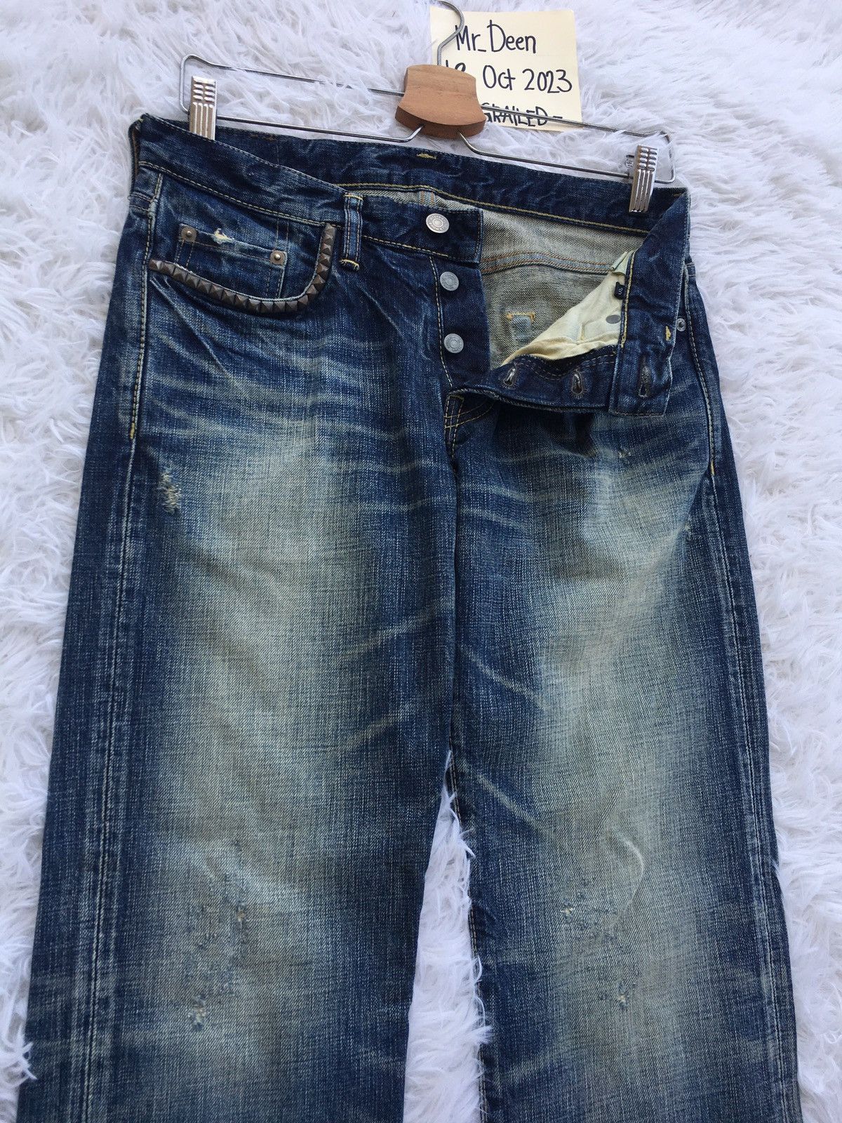 Hysteric Glamour Rare Vintage Hysteric Glamour Washed Jean/Denim Size US 30 / EU 46 - 10 Thumbnail