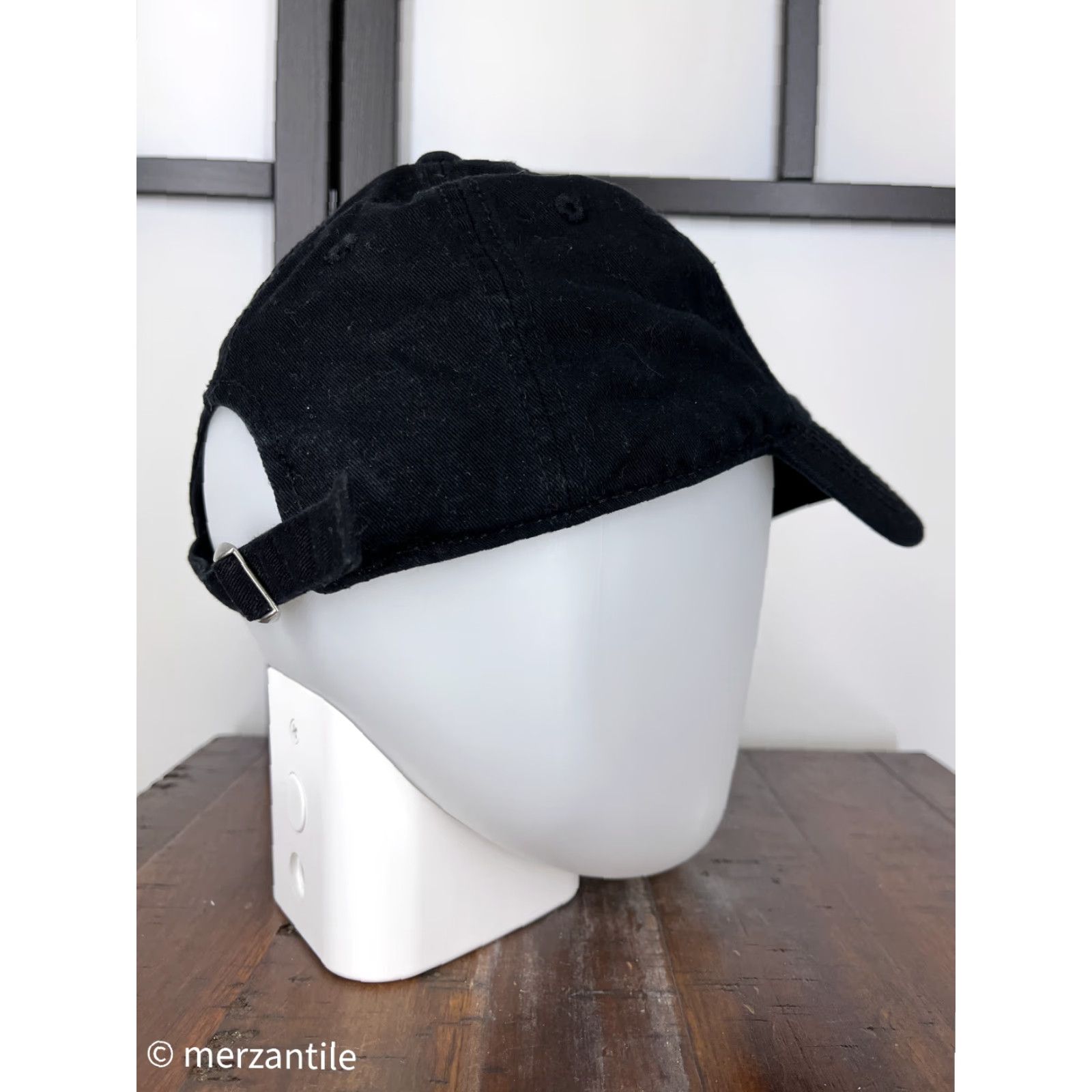 Vintage J. America Baseball Cap Hat Strap Back One Size Black Cotton Twill Adjustable Men Adult Cap Hat Mens Accessories 90s? Size ONE SIZE - 6 Thumbnail