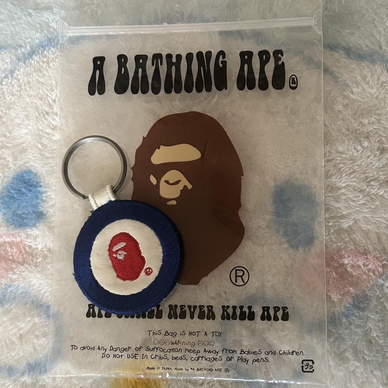Bape Bape Canvas/Leather Baby Milo Keychain Size ONE SIZE - 1 Thumbnail