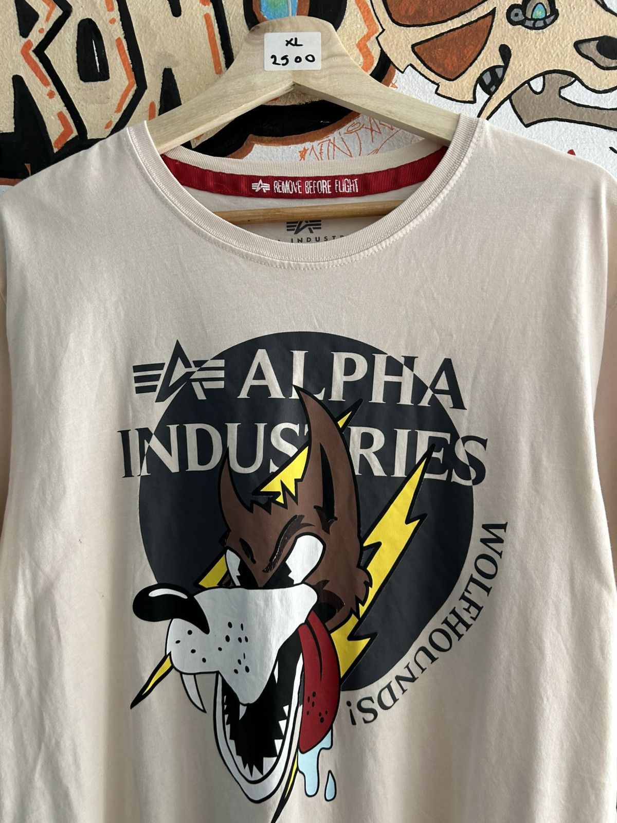 Alpha Industries Alpha Industries Wolfhounds Tee Size US XL / EU 56 / 4 - 2 Thumbnail