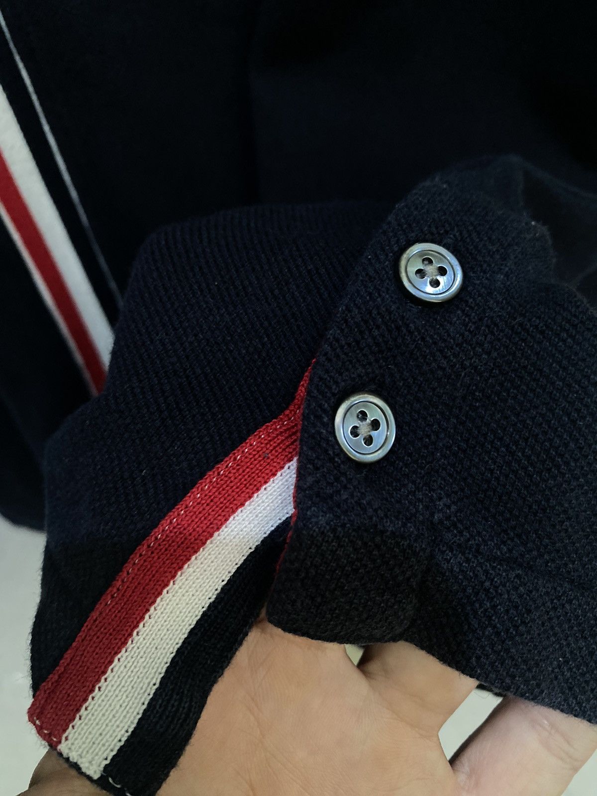 Thom Browne Thom browne back stripe tshirt pique made in italy Size US XL / EU 56 / 4 - 12 Thumbnail