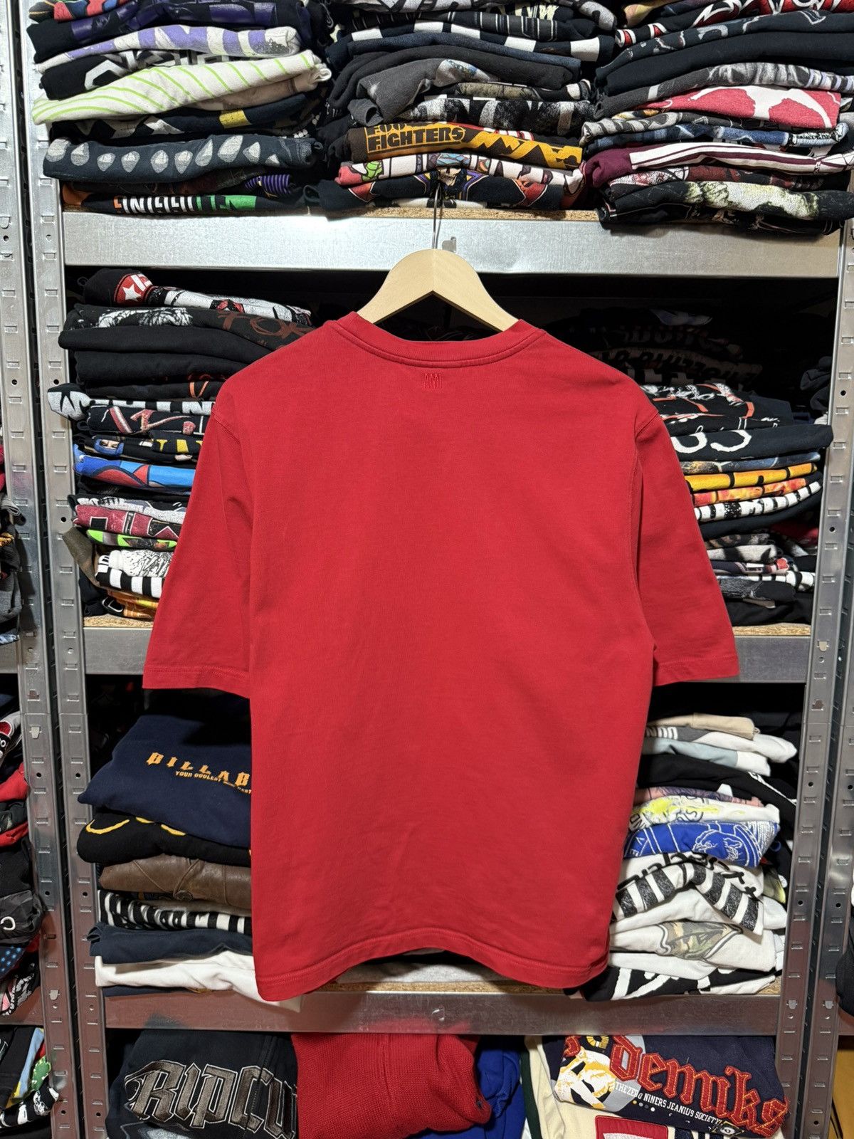 AMI AMI Alexandre Mattiussi Oversized T-shirt Big Logo Y2K Hype Size US M / EU 48-50 / 2 - 2 Thumbnail