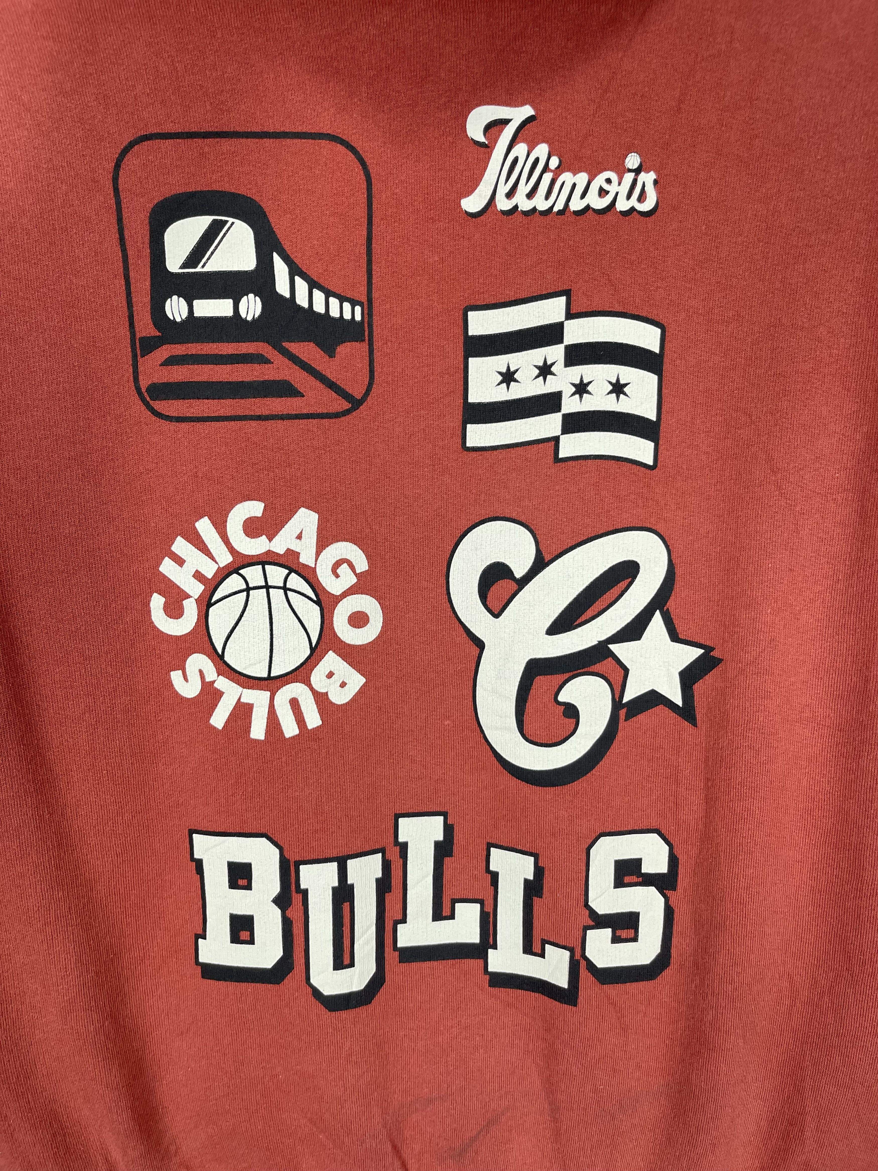 Zara Vintage Zara x NBA Chicago Bulls Hoodie Sweatshirt AS0013 Size US S / EU 44-46 / 1 - 8 Thumbnail