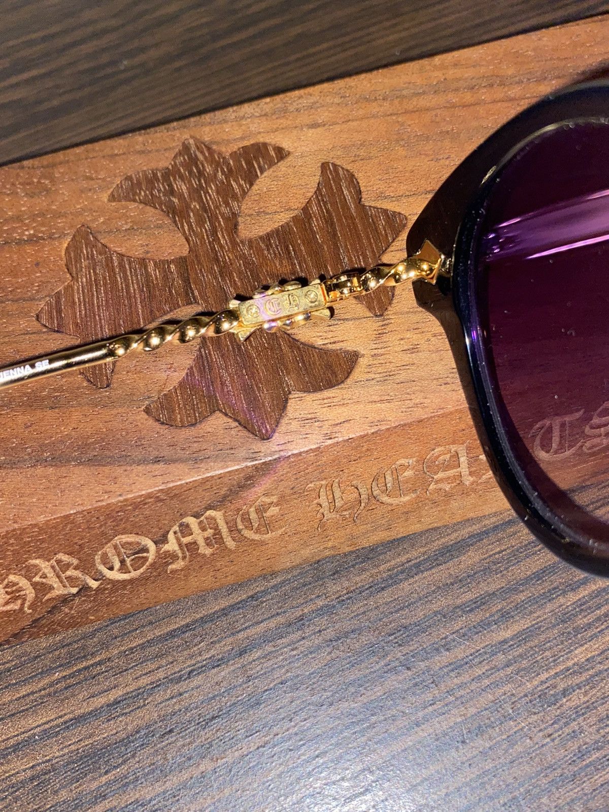 Chrome Hearts JENNA SE Chrome Hearts Sunglasses Size ONE SIZE - 12 Thumbnail