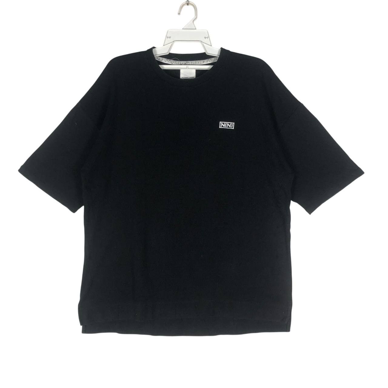 Number (N)ine Number (N)ine Black Plain T-Shirt Size US L / EU 52-54 / 3 - 1 Thumbnail