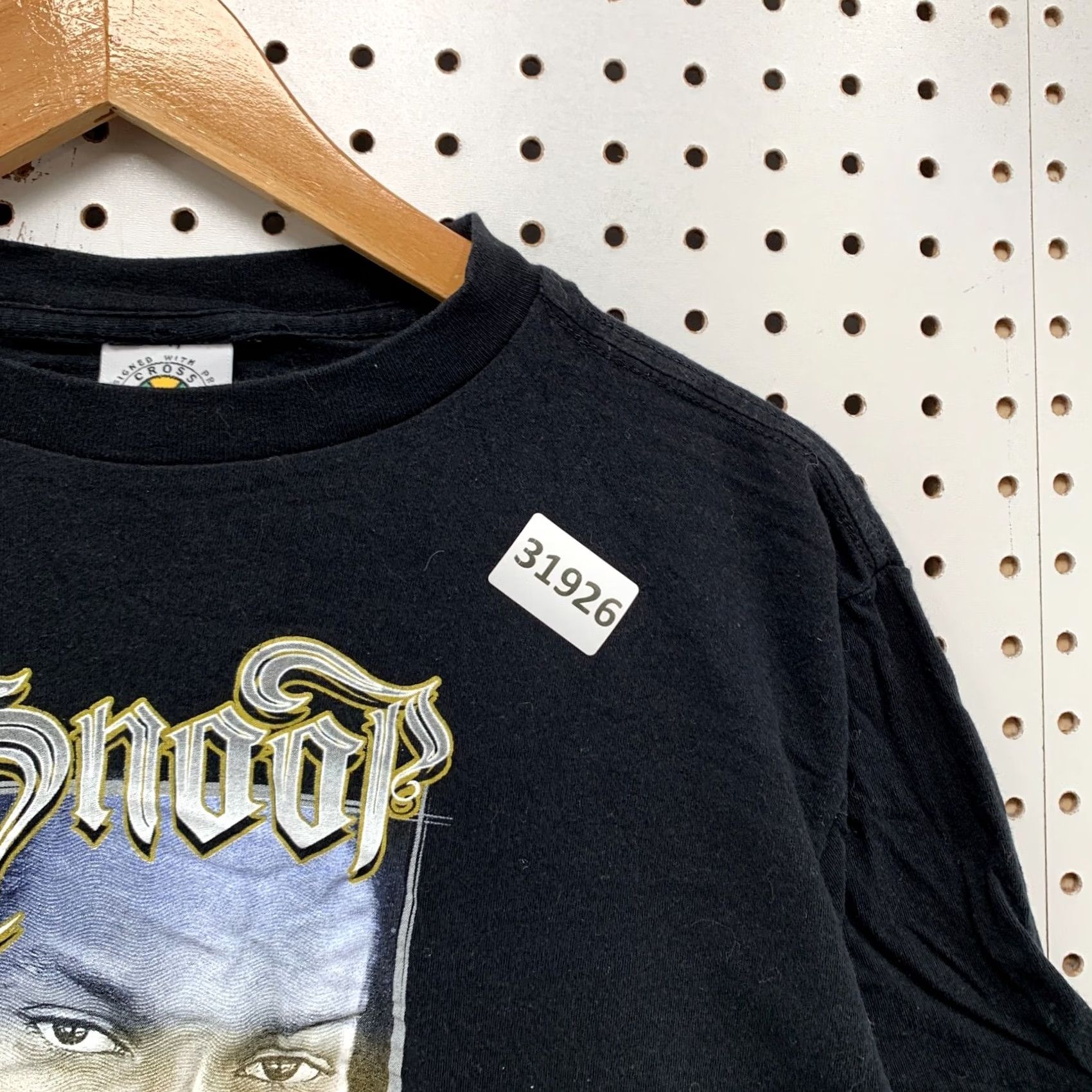 Vintage VINTAGE Cross Colours Shirt Black Mens Medium Rap Snoop Dogg 20x24.5 Fits Size US M / EU 48-50 / 2 - 6 Thumbnail