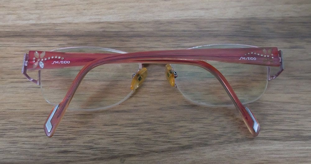Japanese Brand Shiseido Half Rim Glasses Size ONE SIZE - 9 Thumbnail