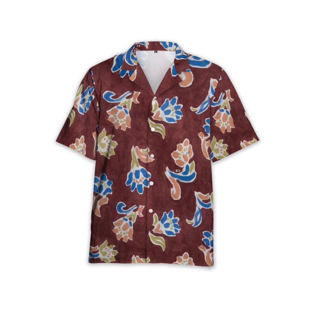 Designer Flower-Print Shirt Size US L / EU 52-54 / 3 - 3 Thumbnail
