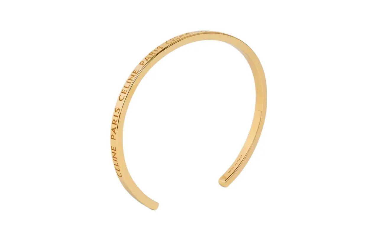 Celine o1bcso1str0725 Size : OS / 460FK6 Bracelet in Gold Size ONE SIZE - 2 Thumbnail