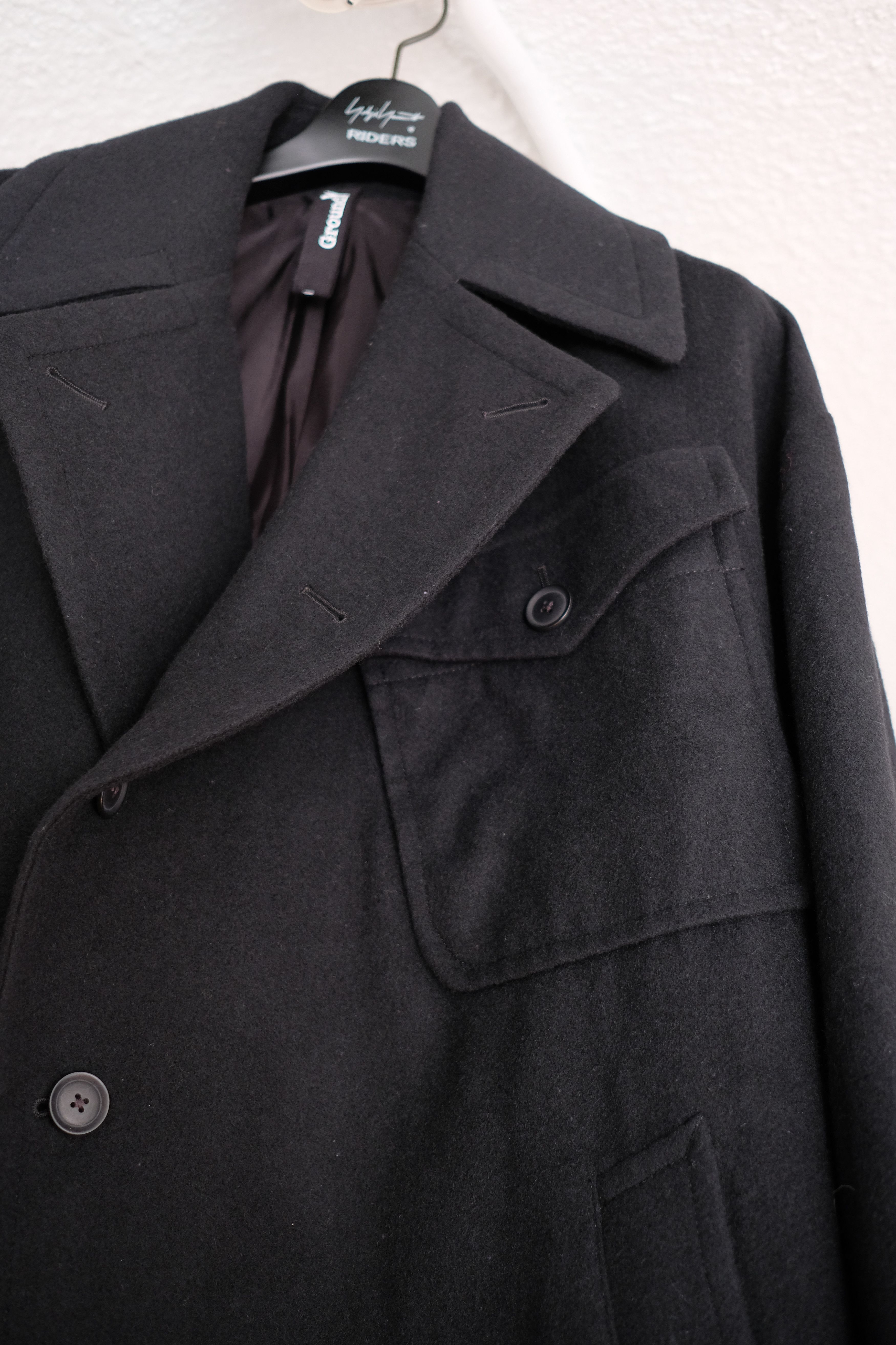 Ground Y GroundY Assymetrical Belted Wool Coat Size US L / EU 52-54 / 3 - 5 Thumbnail