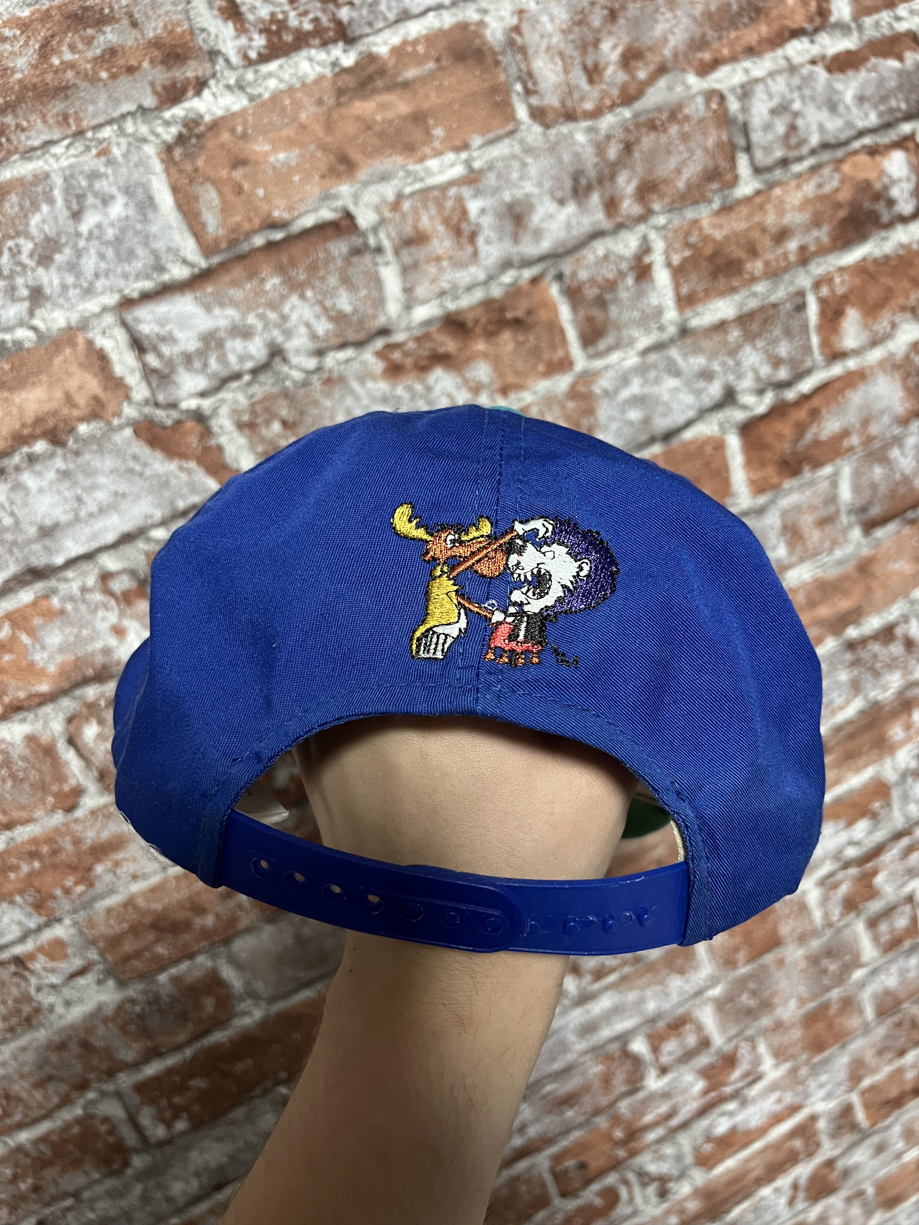 Cartoon Network Vintage 1993 Rocky and Bullwinkle Cartoon Movie Cap Size ONE SIZE - 6 Thumbnail