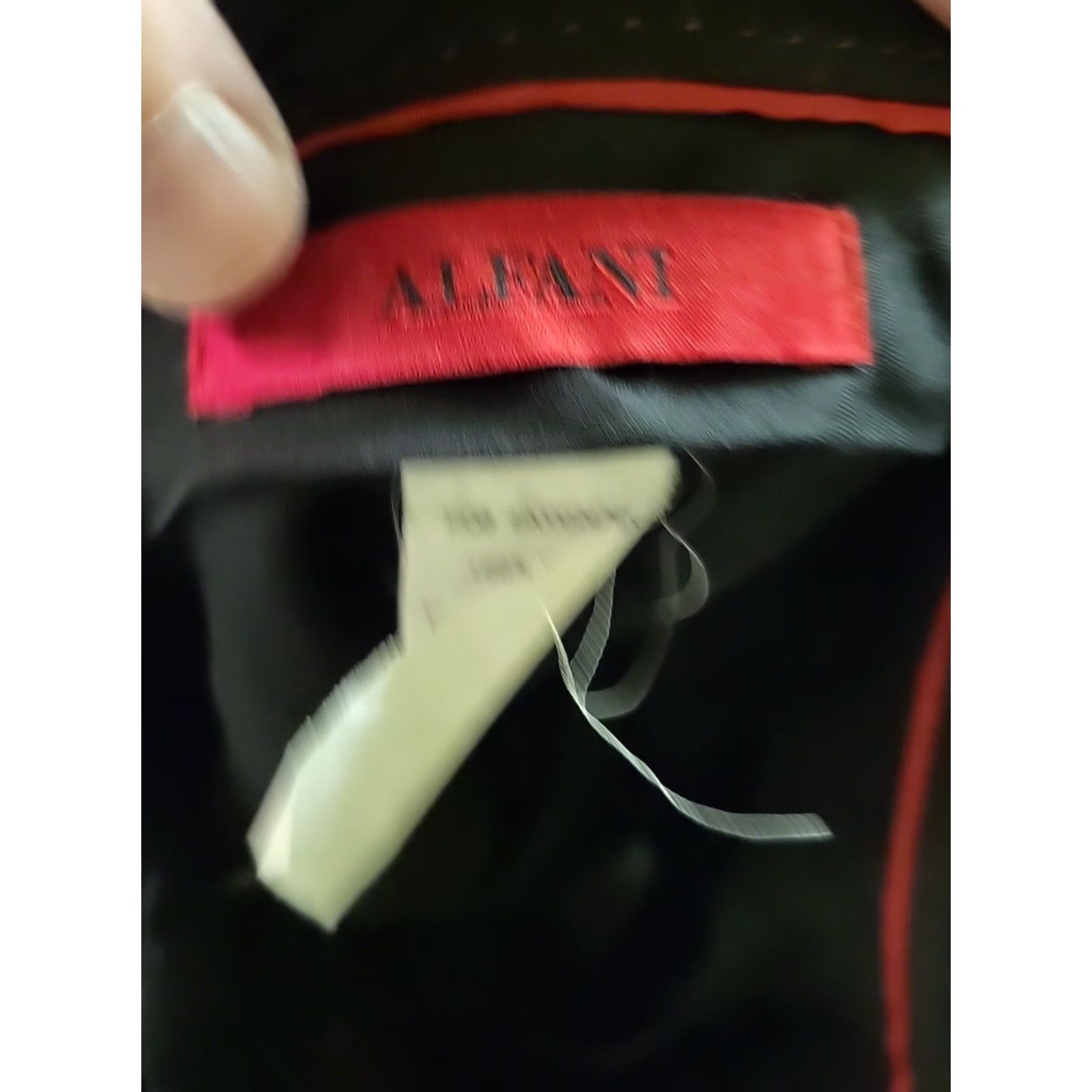Alfani Alfani Black Wool Dress Pants Slim Front Flat Front Mens 34x30 Slimming Size US 34 / EU 50 - 4 Thumbnail
