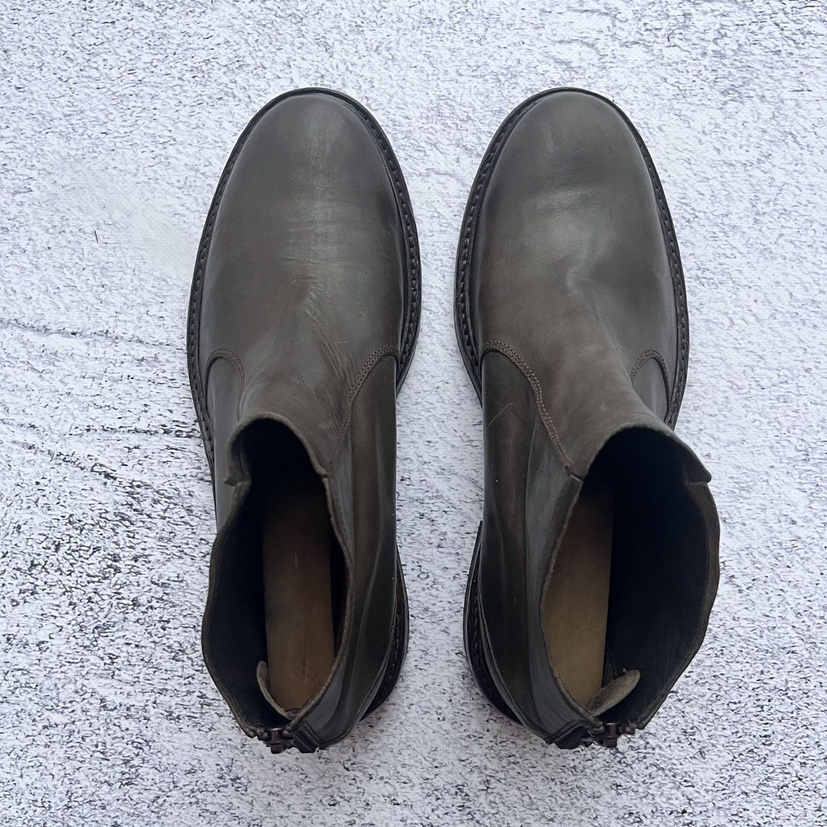 Designer × MoMA Moma design leather zip ankle mens boots Size US 8 / EU 41 - 7 Thumbnail