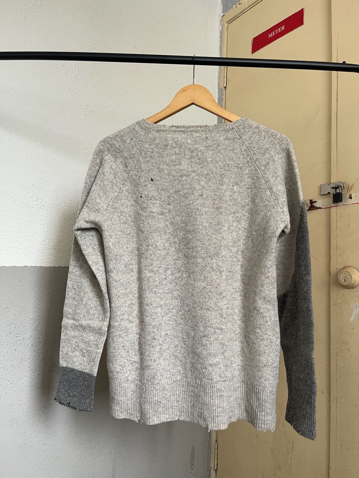 Japanese Brand × Kapital Kapital CPO Wool Bullet Holes Knitwear Size US M / EU 48-50 / 2 - 4 Thumbnail