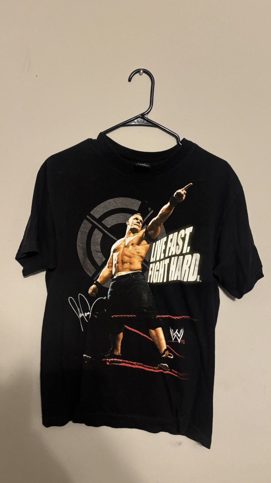 WWE John Cena Live Fast Fight Hard T-Shirt Size US M / EU 48-50 / 2 - 1 Thumbnail