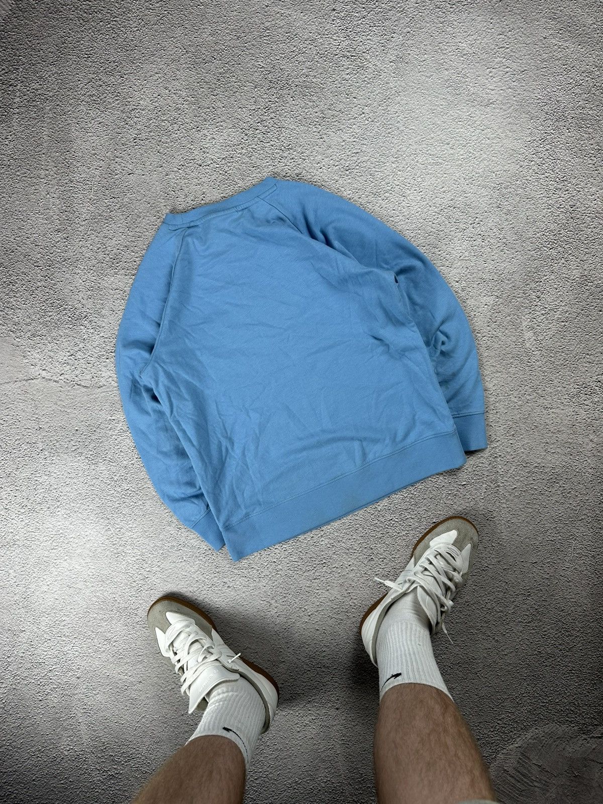 Patagonia Vintage Patagonia Blue Navy Sweatshirt Y2K Big Logo Style Size US S / EU 44-46 / 1 - 2 Thumbnail