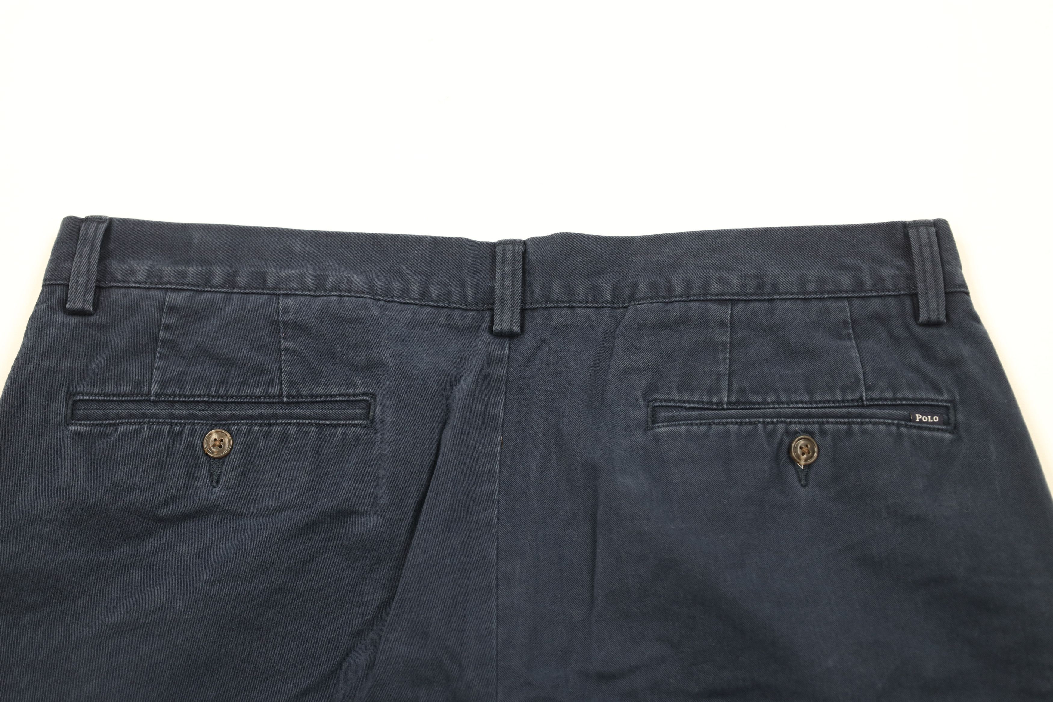 Ralph Lauren Vintage Ralph Lauren Above Knee Chino Shorts Navy Cotton Size US 34 / EU 50 - 11 Thumbnail