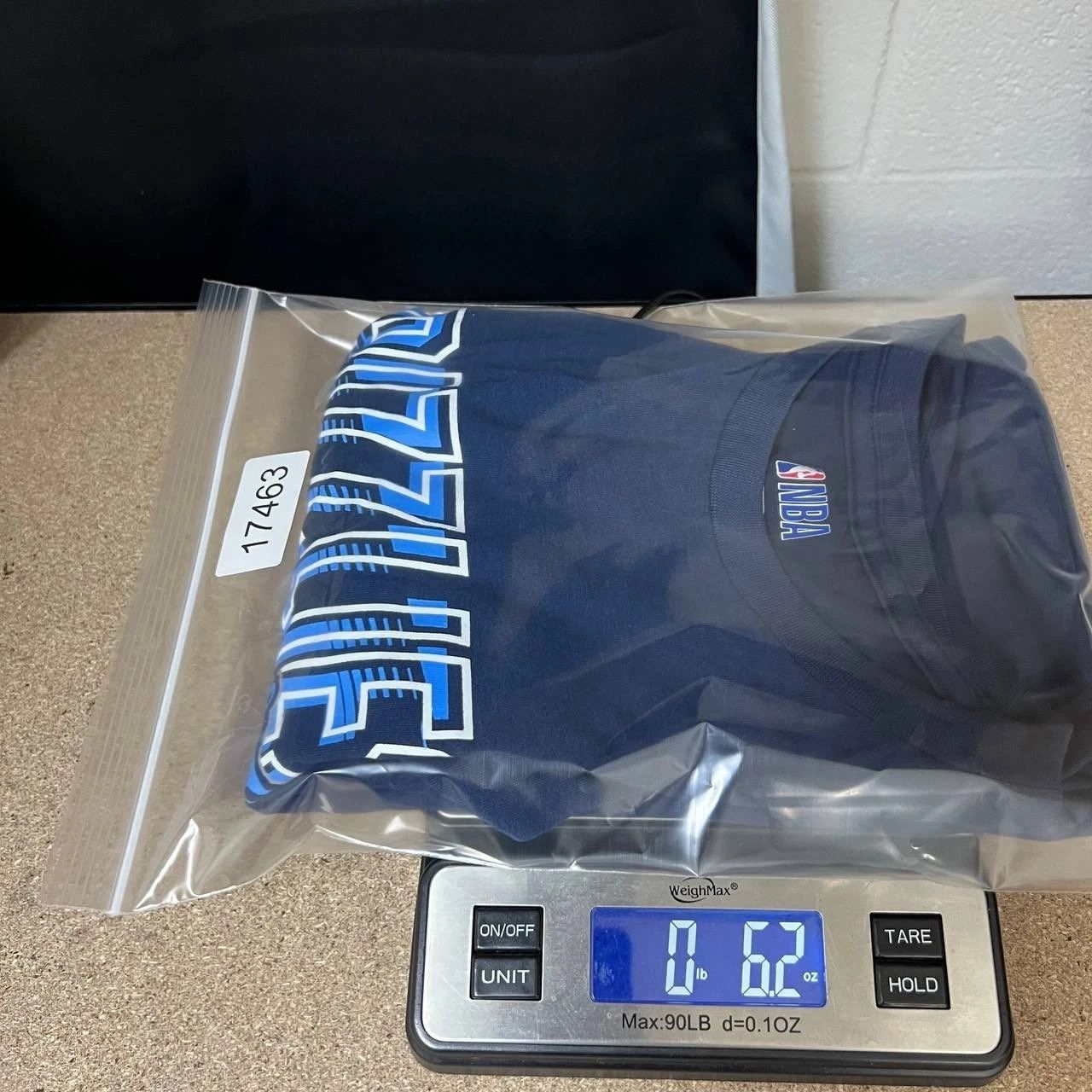 NBA Memphis Grizzlies Shirt Men NBA Short Sleeve Crew Neck New L Size US L / EU 52-54 / 3 - 7 Thumbnail