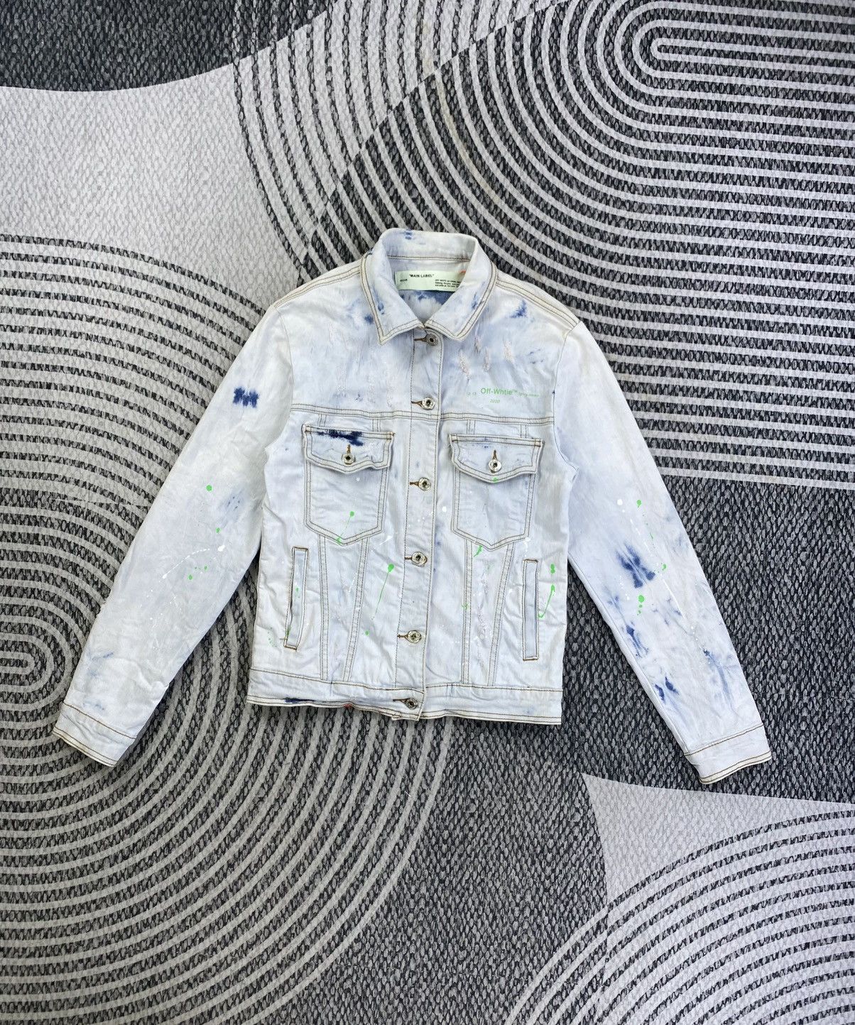 Off-White 2013 OFF-WHITE c/o VIRGIL ABLOH Denim Jacket Size US S / EU 44-46 / 1 - 2 Thumbnail