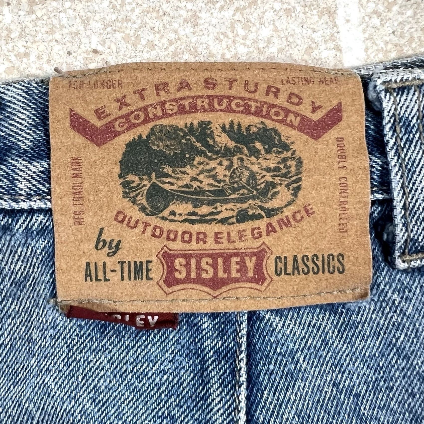 Sisley VINTAGE Sisley Denim Skirt Skirt Knee Length Blue Women 2 Regular Denim Pencil Straight Womens Size 26" / US 2 / IT 38 - 4 Thumbnail