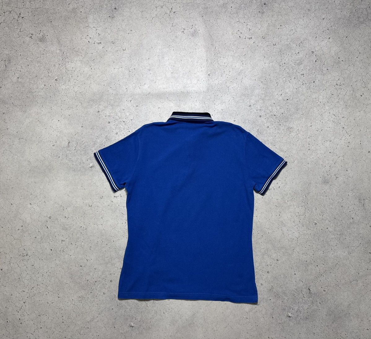Versace Jeans Couture Versace Jeans Big Logo Luxury Polo Shirt Blue Size M Size US M / EU 48-50 / 2 - 13 Thumbnail
