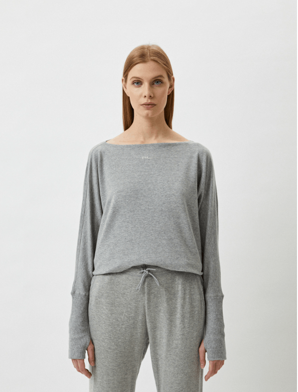 RLX Ralph Lauren RLX Ralph Lauren Long Sleeve Sweater Sport Gray Size M / US 6-8 / IT 42-44 - 1 Thumbnail