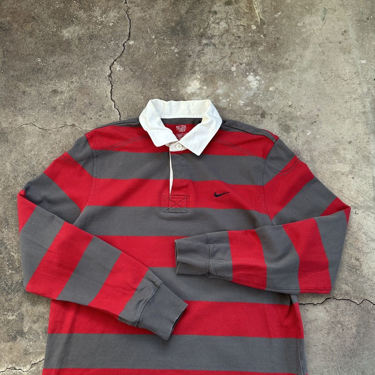 Vintage Vintage Nike Rugby Polo Long Sleeve Size US L / EU 52-54 / 3 - 5 Thumbnail