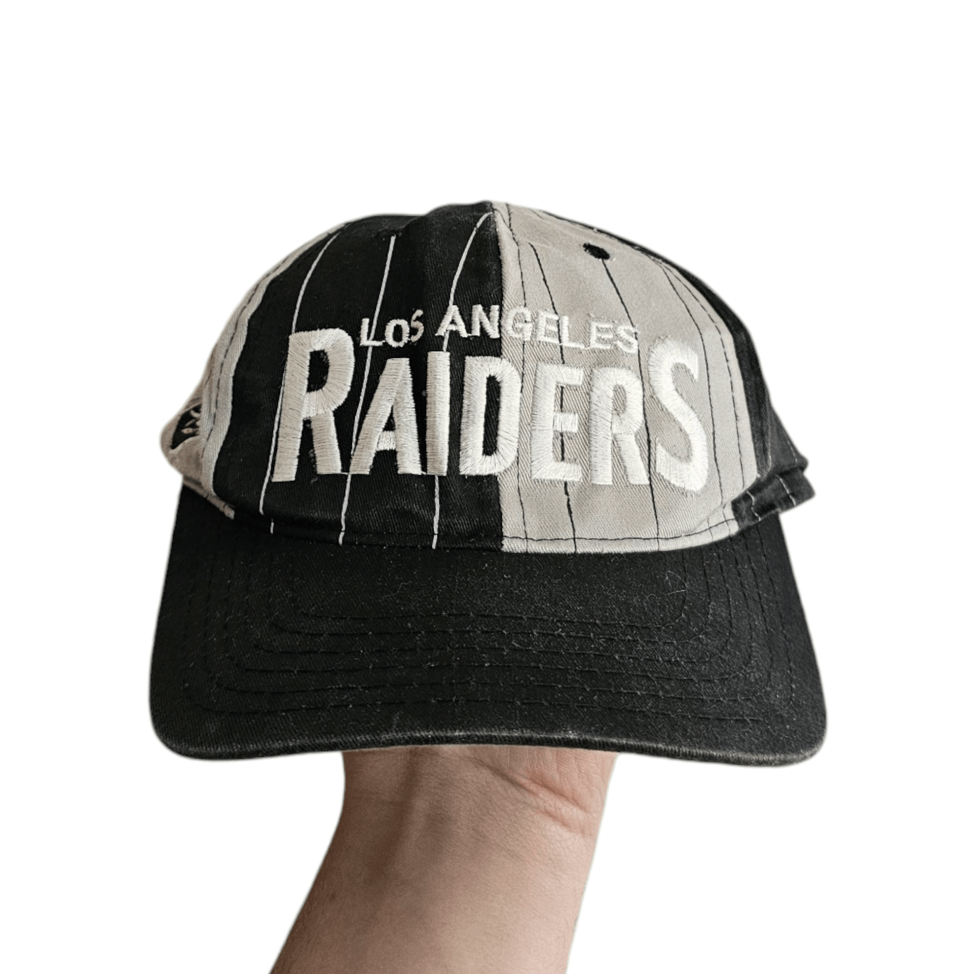 NFL × Vintage Los Angeles Raiders Pinstripe Snapback Size ONE SIZE - 1 Thumbnail