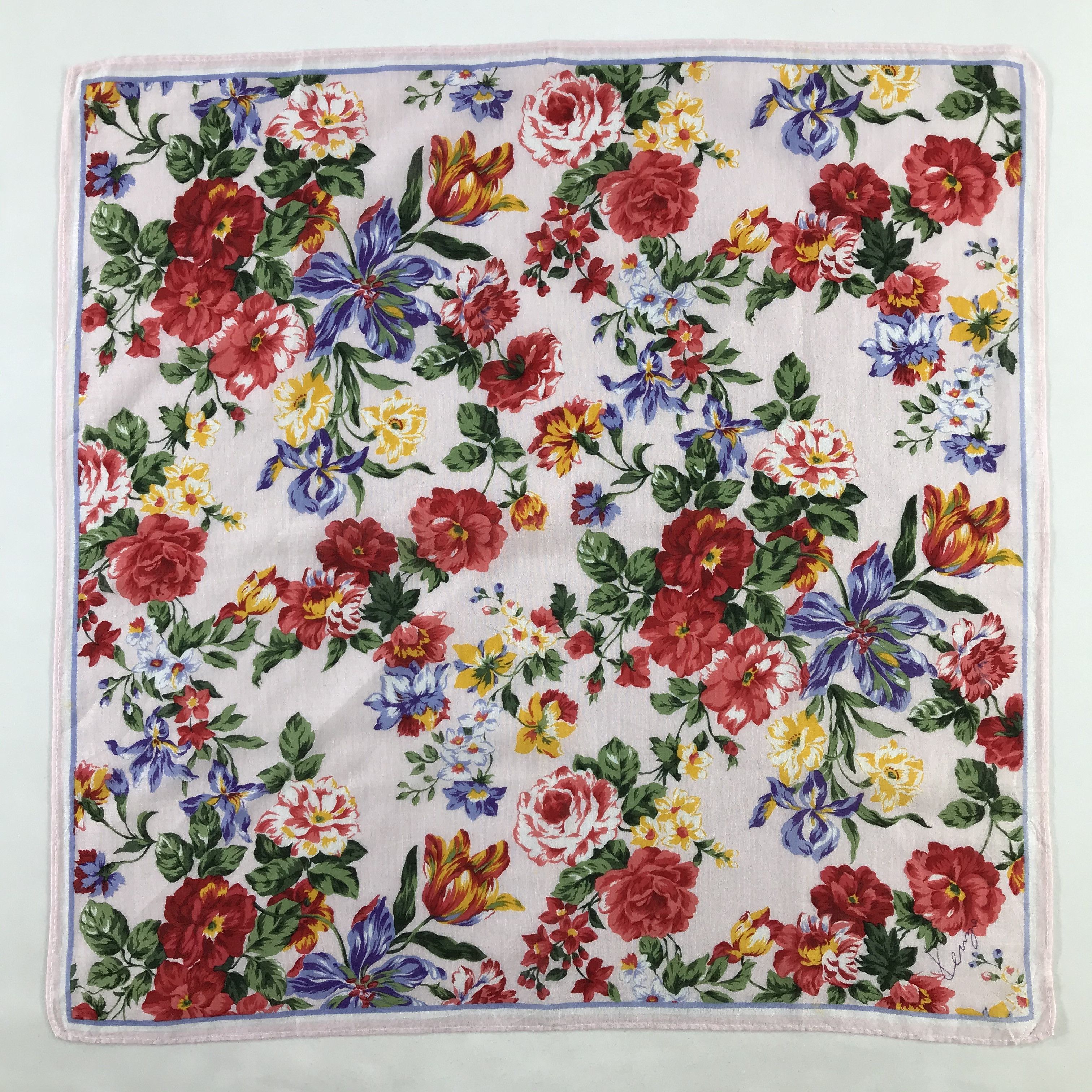 Kenzo × Vintage Kenzo Bandana / Handkerchief / Neckerchief - S1082 Size ONE SIZE - 1 Thumbnail