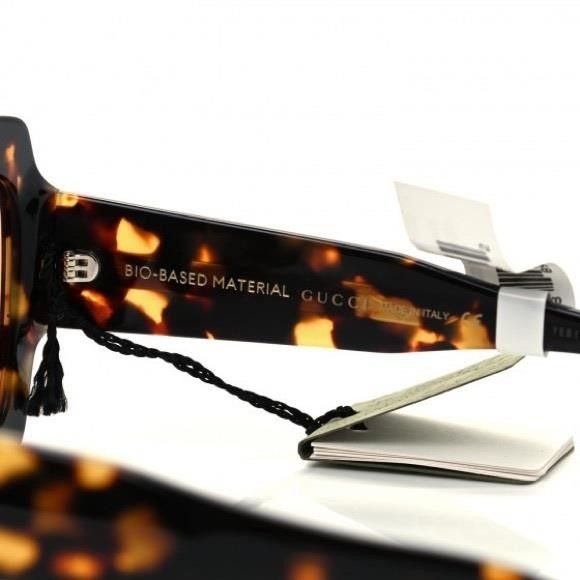 Gucci GUCCI Square Sunglasses GG1111S Havana Size ONE SIZE - 12 Thumbnail