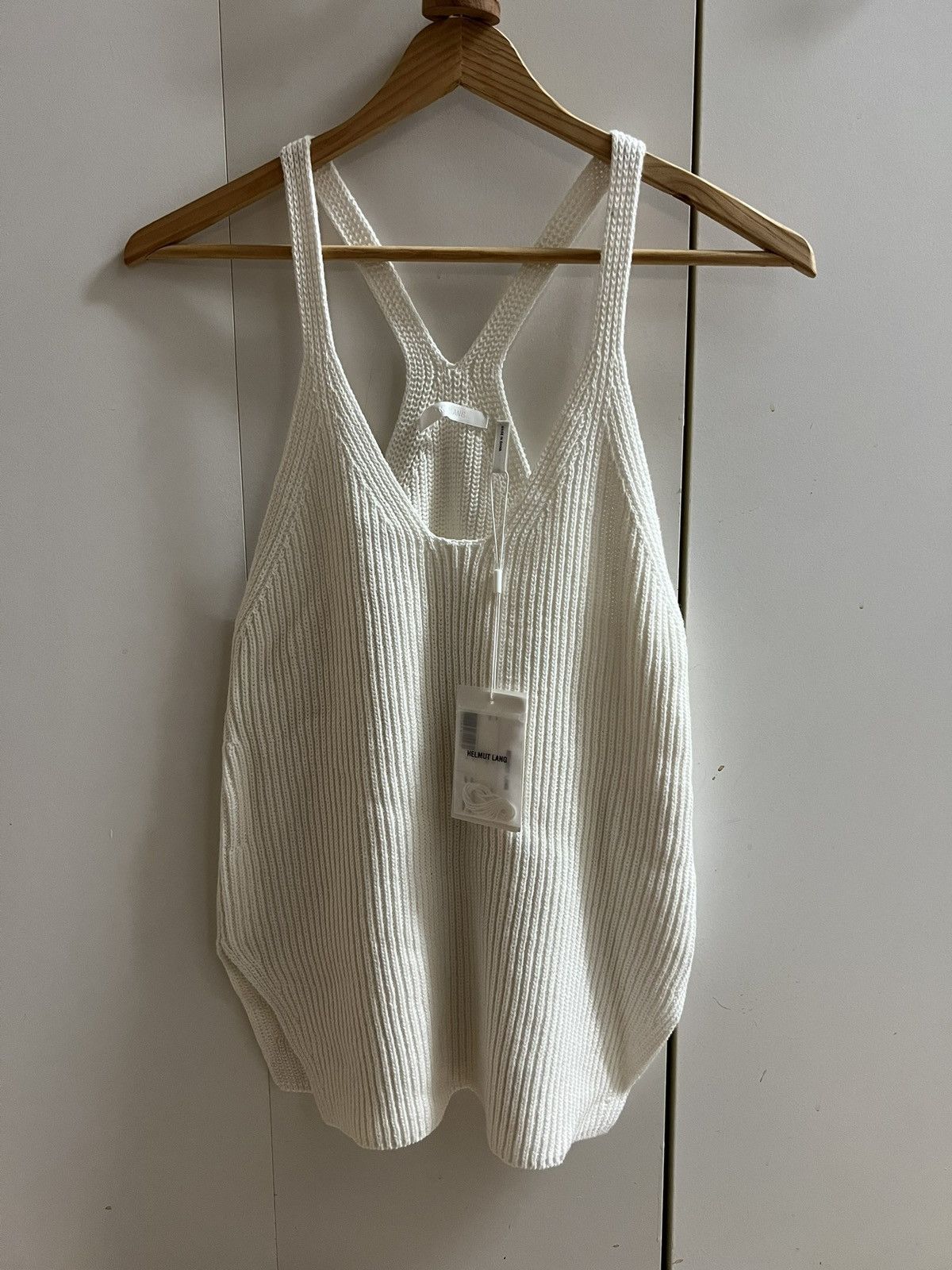 Helmut Lang BRAND NEW - HELMUT LANG KNIT TANK | Grailed