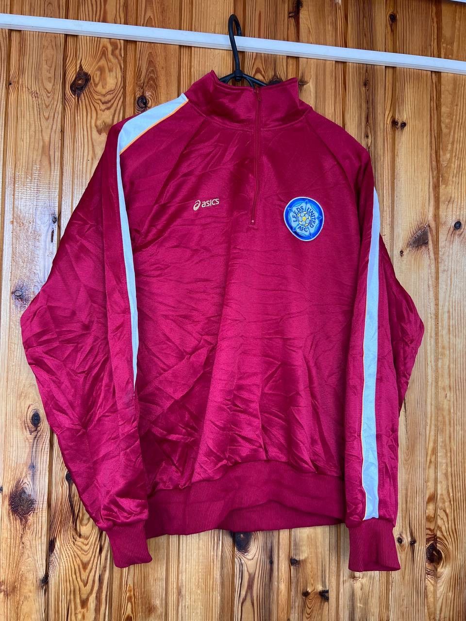 Asics Asics LEEDS UNITED 1999/2000 TRAINING SOCCER Sweatshirt Zip Size US S / EU 44-46 / 1 - 1 Thumbnail