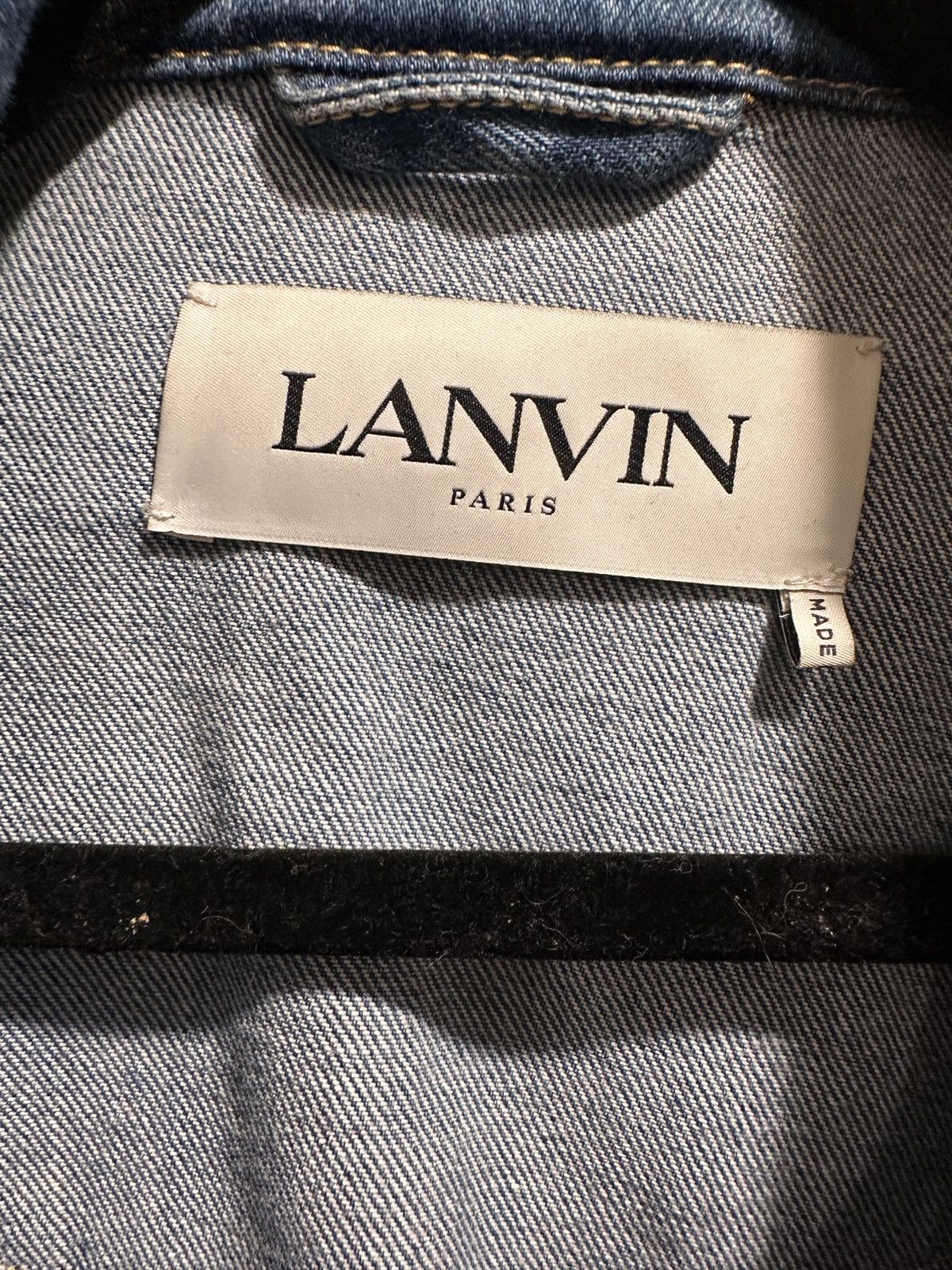Lanvin Lanvin Denim Jacket Size US XL / EU 56 / 4 - 3 Thumbnail