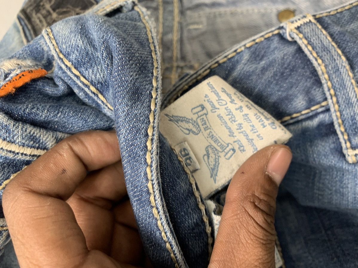 Robins Jeans Vintage Robin jeans studd wings denim short pant Size US 38 / EU 54 - 7 Thumbnail