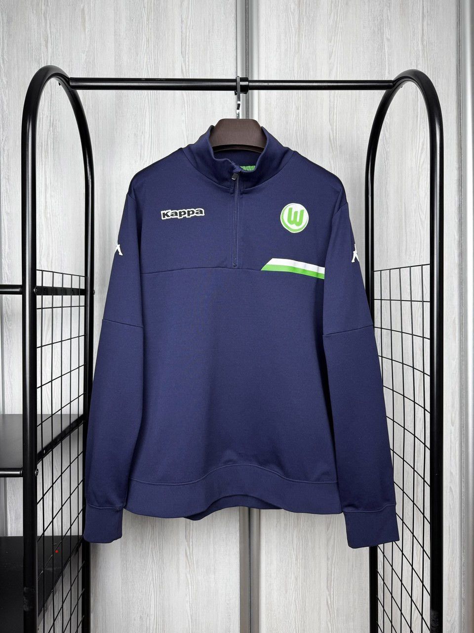 Kappa VfL Wolfsburg Drill Top KAPPA Die 2015 2016 Training Jersey Size US XXL / EU 58 / 5 - 1 Thumbnail