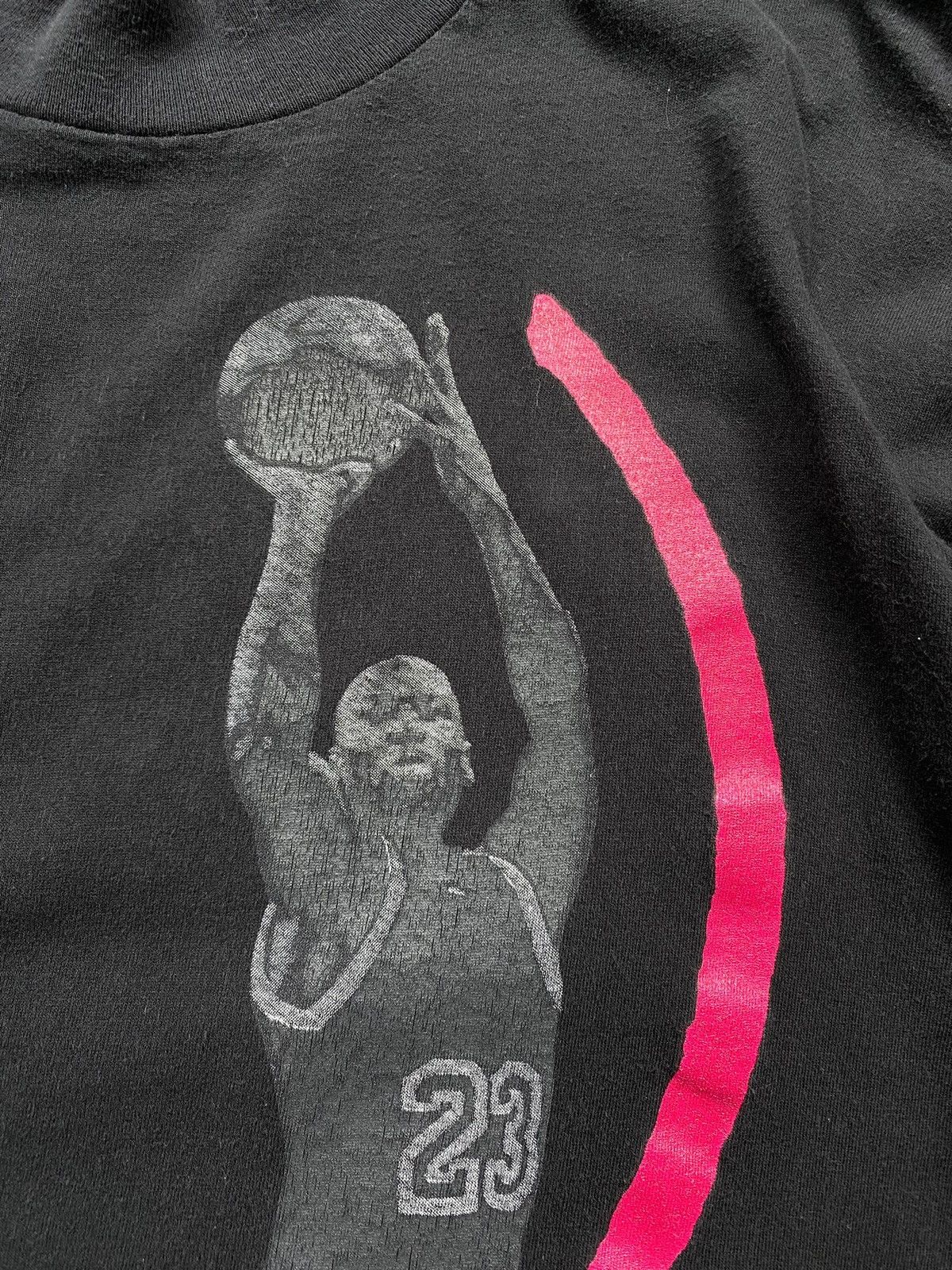 Jordan Brand 💥Rare! 80’s Vintage Nike Michael Jordan Longsleeve Tee Size US L / EU 52-54 / 3 - 6 Thumbnail