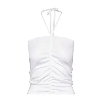 Loewe o1y1025 Blouse in White Size L / US 10 / IT 46 - 1 Thumbnail
